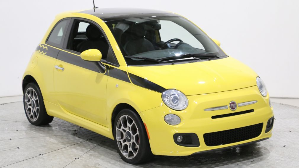 2012 Fiat 500 Sport MAGS BLUETOOTH BOSE TOIT OUVRANT SIÈGES CHAU #0