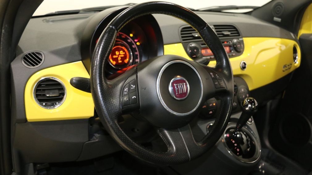 2012 Fiat 500 Sport MAGS BLUETOOTH BOSE TOIT OUVRANT SIÈGES CHAU #9