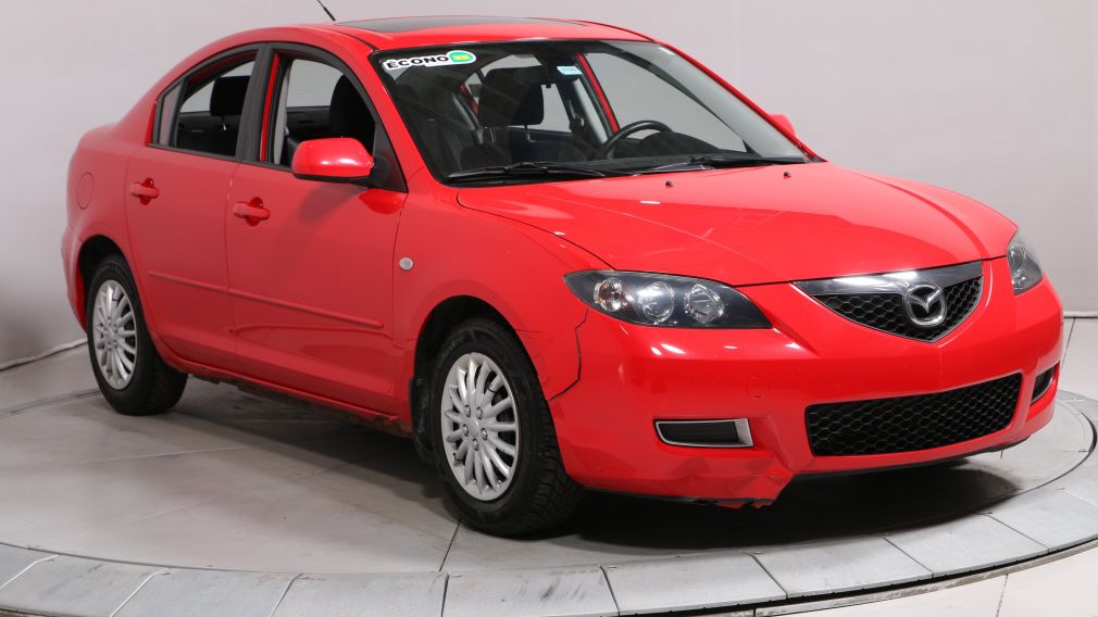 2008 Mazda 3 GS *Ltd Avail* A/C GR ELECT TOIT #0