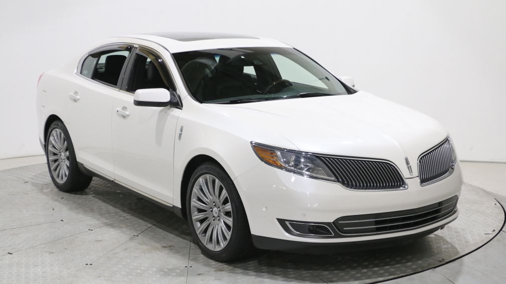 2013 Lincoln MKS AWD CUIR TOIT PANO MAGS 20" PARK ASSIST #0