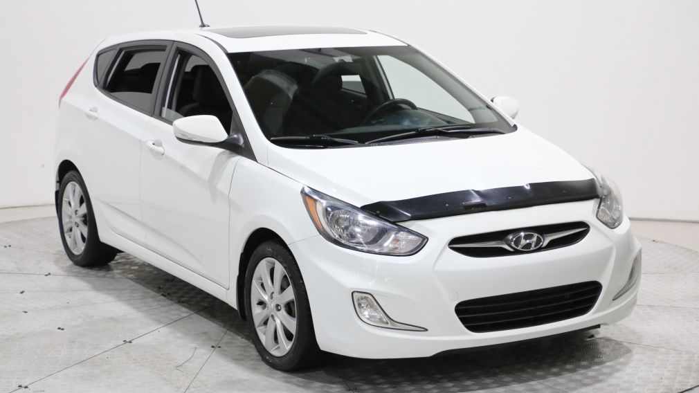 2013 Hyundai Accent GLS AUTO MAGS TOIT OUVRANT SIÈGES CHAUFFANTS BLUET #0