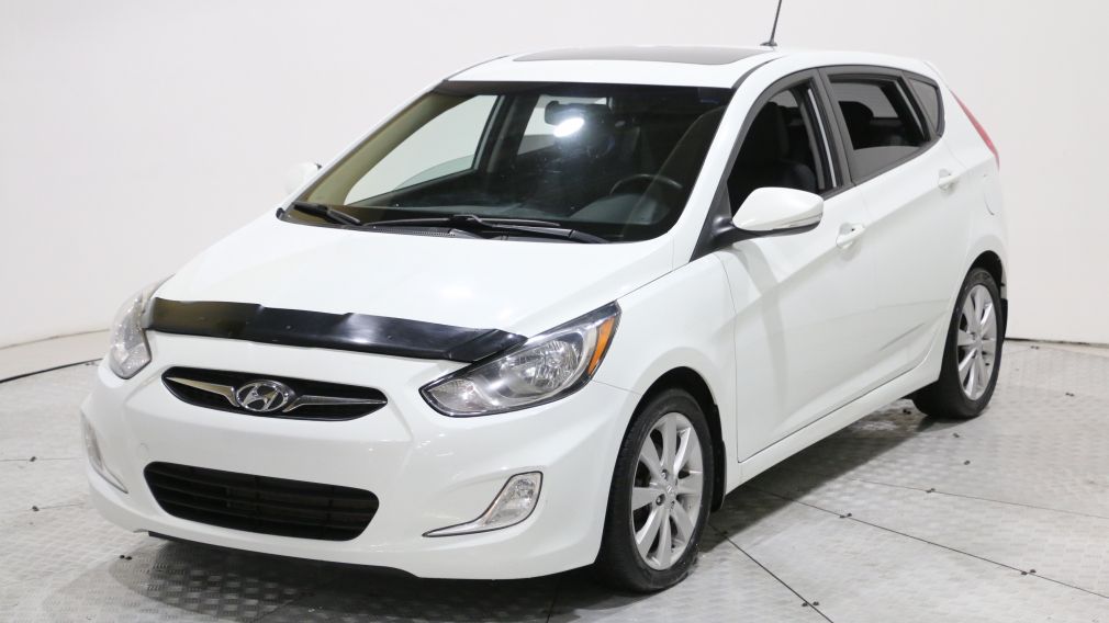 2013 Hyundai Accent GLS AUTO MAGS TOIT OUVRANT SIÈGES CHAUFFANTS BLUET #3