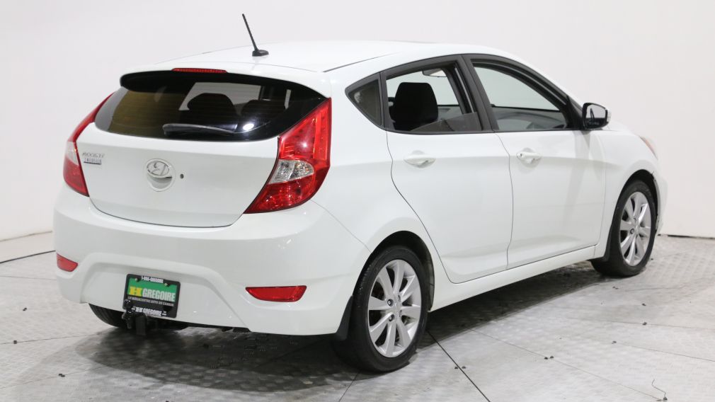 2013 Hyundai Accent GLS AUTO MAGS TOIT OUVRANT SIÈGES CHAUFFANTS BLUET #7