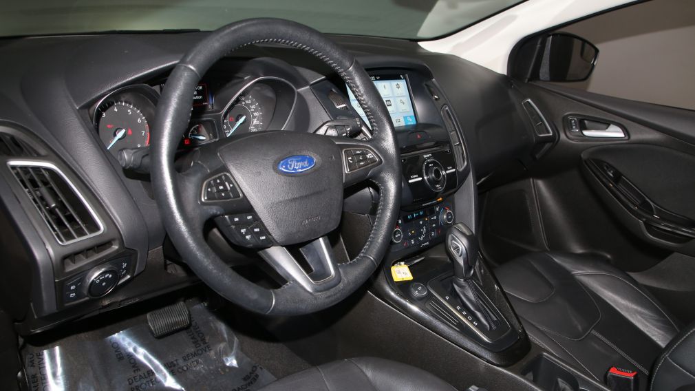 2016 Ford Focus Titanium AUTO A/C BIZONE CUIR TOIT CAMERA NAV BLUE #8
