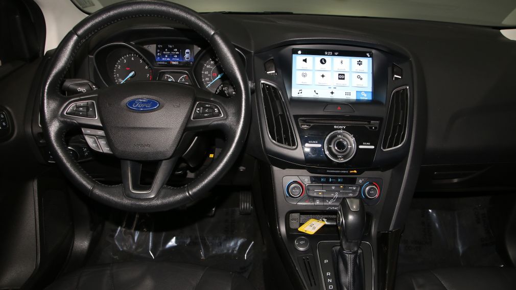 2016 Ford Focus Titanium AUTO A/C BIZONE CUIR TOIT CAMERA NAV BLUE #14