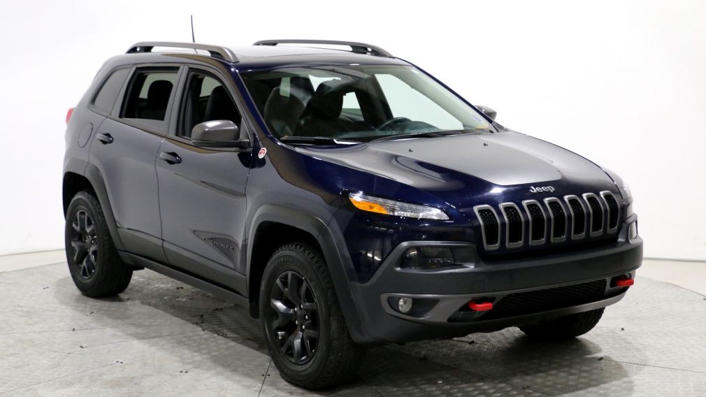 2016 Jeep Cherokee Trailhawk MAGS CUIR BLUETOOTH CAM DE RECULE DÉMARR #0