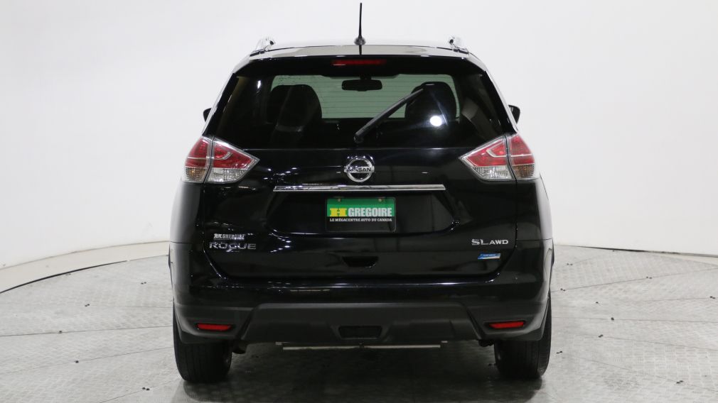 2015 Nissan Rogue SL AWD CUIR TOIT NAV MAGS BLUETOOTH CAM RECUL #6