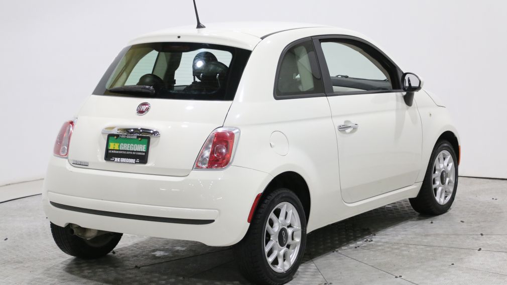 2012 Fiat 500 Pop #7