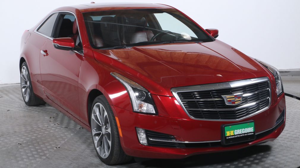 2015 Cadillac ATS COUPE LUXURY AWD CUIR ROUGE TOIT NAVI MAGS #0