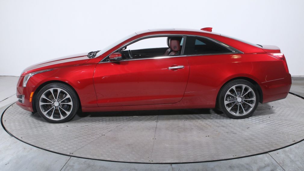 2015 Cadillac ATS COUPE LUXURY AWD CUIR ROUGE TOIT NAVI MAGS #3