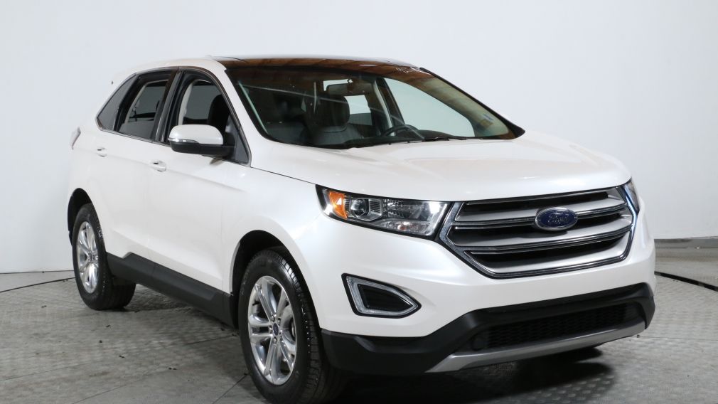 2017 Ford EDGE SEL AWD CUIR TOIT BLUETOOTH #0