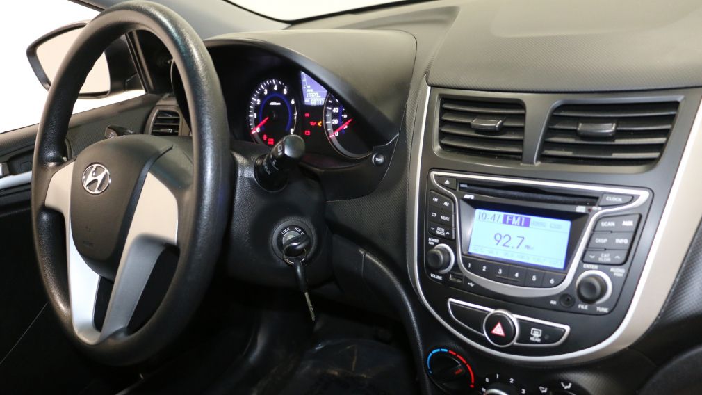 2013 Hyundai Accent L MANUELLE DE BASE USB/AUX/CD #21