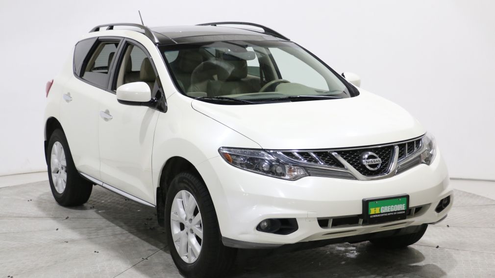 2013 Nissan Murano SL MAGS CUIR BLUETOOTH CAMERA RECUL CUIR TOIT OUVR #0