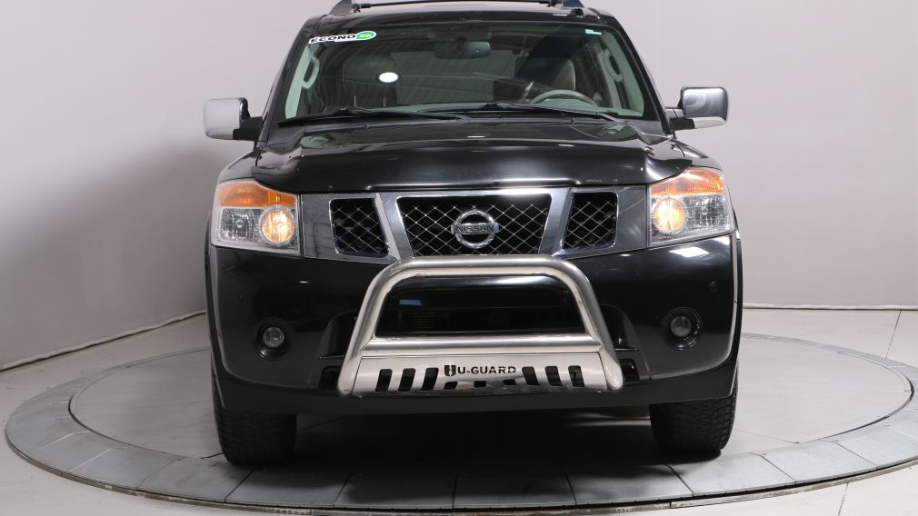 2010 Nissan Armada PLATINUM 4X4, CUIR, TOIT, NAV/GPS, DVD, 1 PROPRIO #2