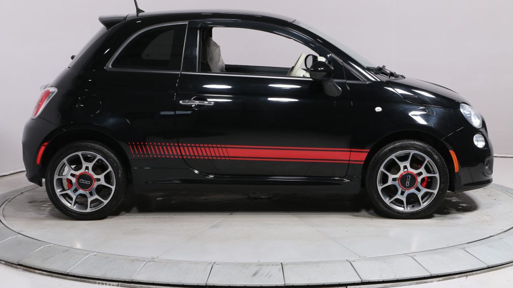 2015 Fiat 500 SPORT A/C CUIR BLUETOOTH MAGS GR ELECT #8