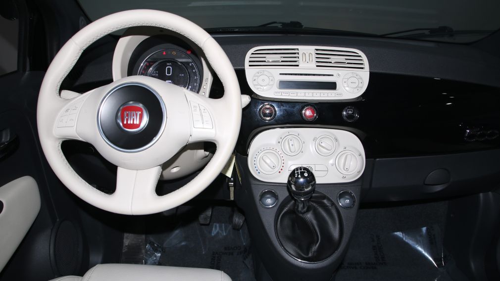 2015 Fiat 500 SPORT A/C CUIR BLUETOOTH MAGS GR ELECT #12