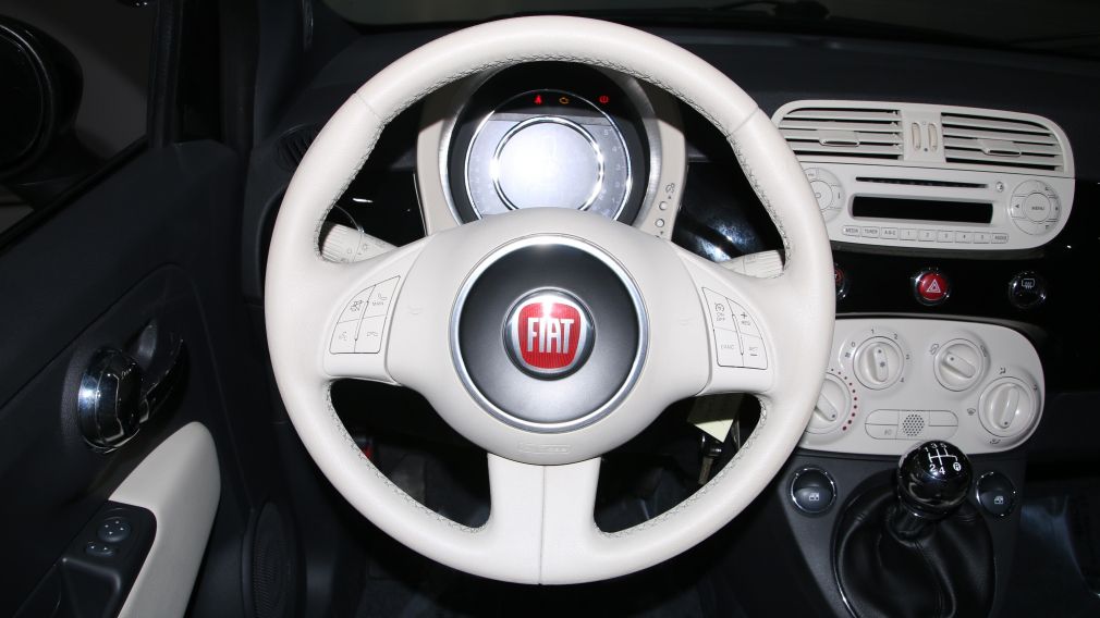 2015 Fiat 500 SPORT A/C CUIR BLUETOOTH MAGS GR ELECT #13