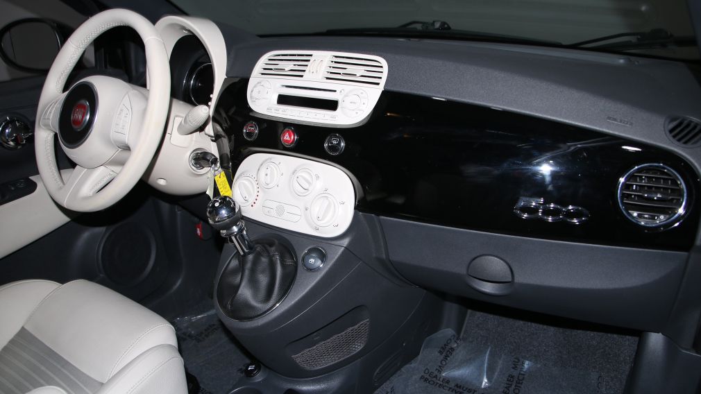 2015 Fiat 500 SPORT A/C CUIR BLUETOOTH MAGS GR ELECT #19