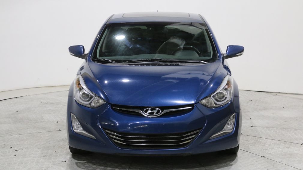 2015 Hyundai Elantra LIMITED AUTO A/C CAM RECUL NAV CUIR TOIT BLUETOOTH #2