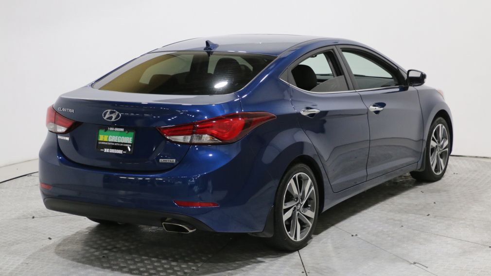 2015 Hyundai Elantra LIMITED AUTO A/C CAM RECUL NAV CUIR TOIT BLUETOOTH #7