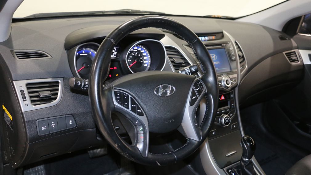 2015 Hyundai Elantra LIMITED AUTO A/C CAM RECUL NAV CUIR TOIT BLUETOOTH #9
