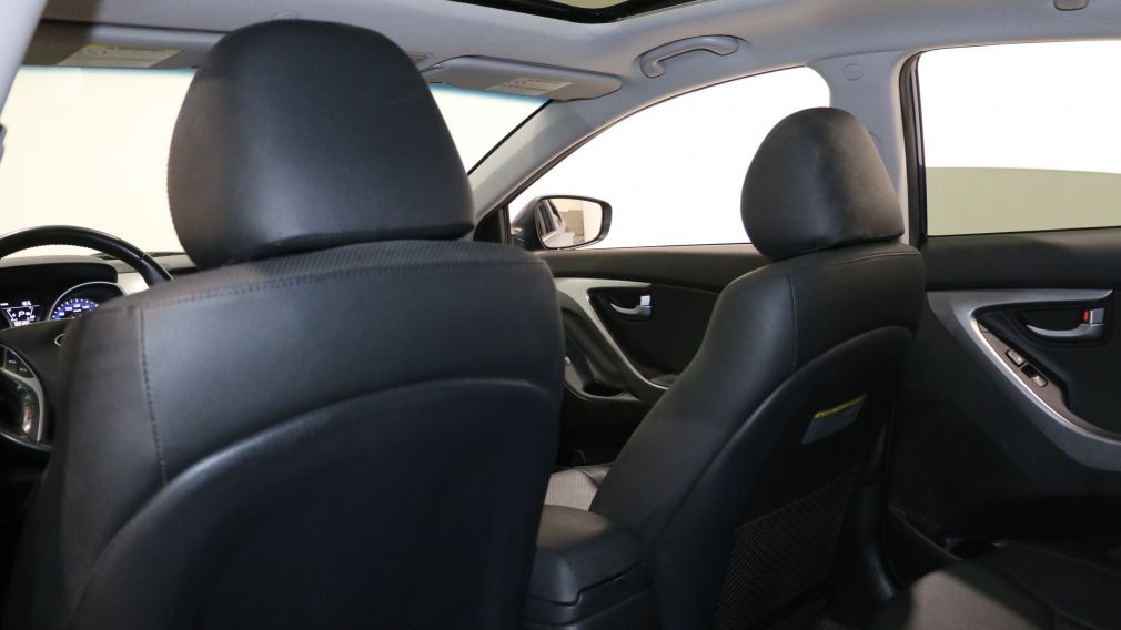 2015 Hyundai Elantra LIMITED AUTO A/C CAM RECUL NAV CUIR TOIT BLUETOOTH #24