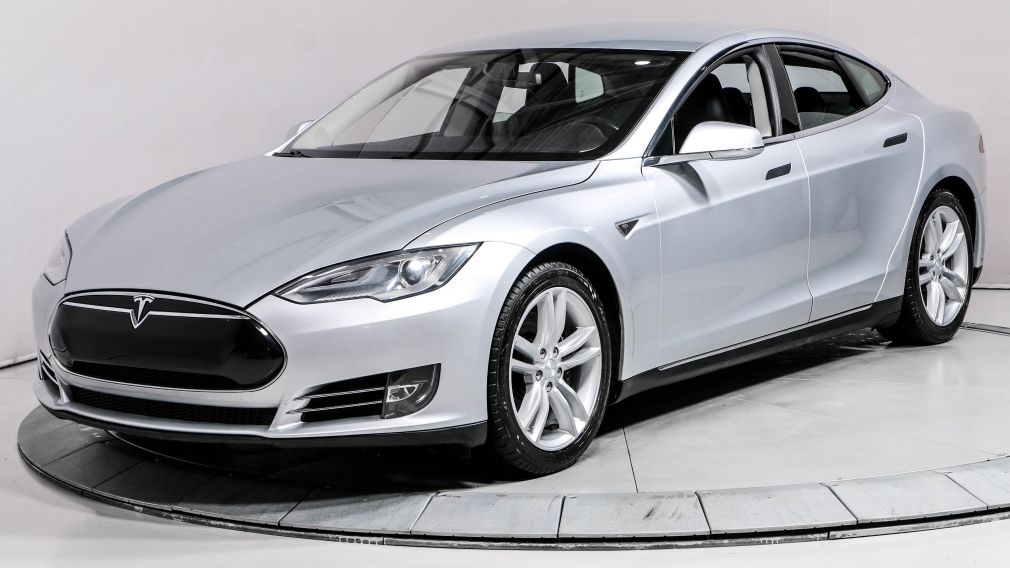 2014 Tesla Model S ELECTRIQUE CUIR BLUETOOTH MAGS #3