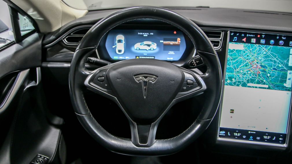 2014 Tesla Model S ELECTRIQUE CUIR BLUETOOTH MAGS #15