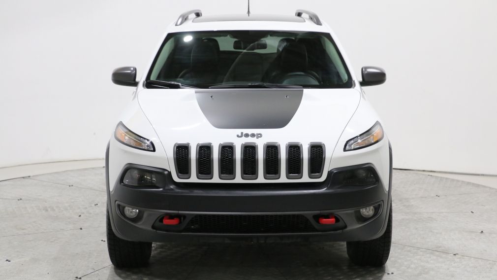 2017 Jeep Cherokee Trailhawk 4WD MAGS TOIT PANORAMIQUE BLUETOOTH SIÈG #1