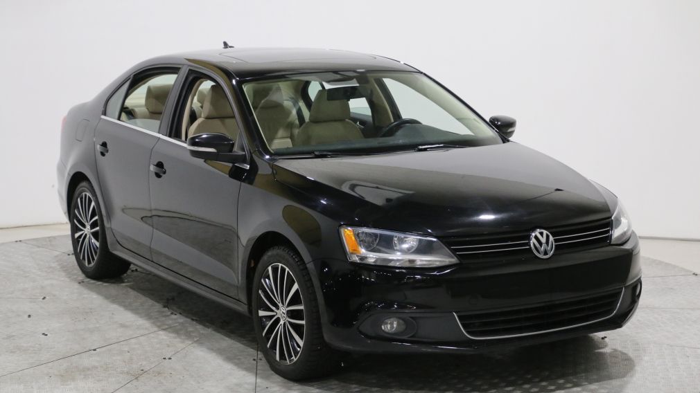 2014 Volkswagen Jetta Highline MANUELLE MAGS CUIR TOIT OUVRANT SIÈGES CH #0