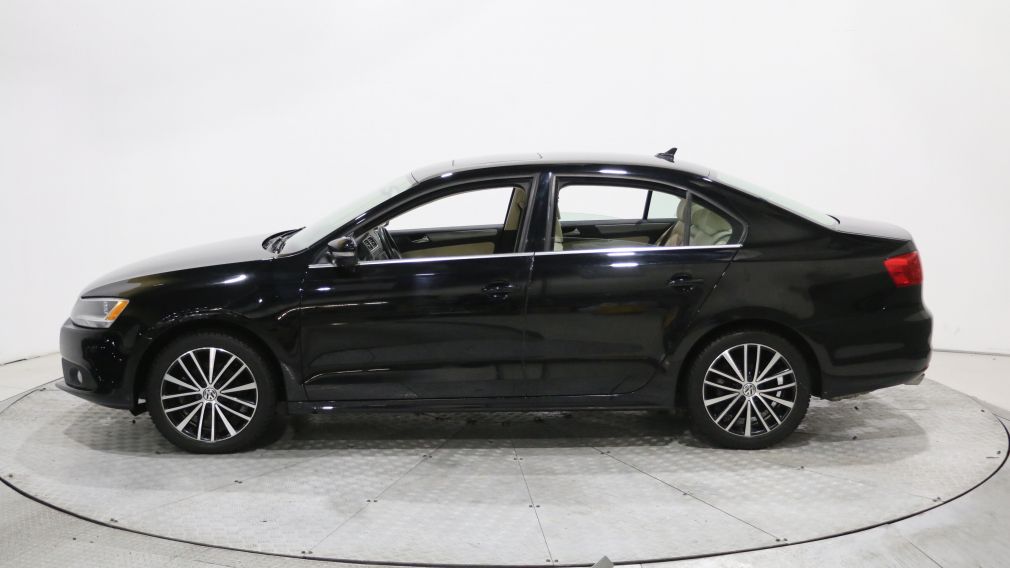 2014 Volkswagen Jetta Highline MANUELLE MAGS CUIR TOIT OUVRANT SIÈGES CH #4