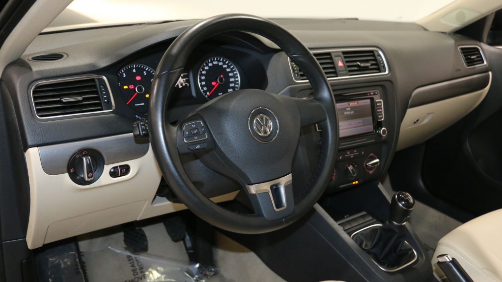 2014 Volkswagen Jetta Highline MANUELLE MAGS CUIR TOIT OUVRANT SIÈGES CH #9