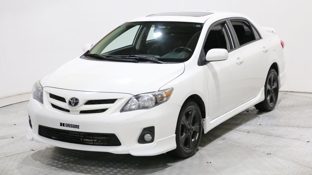 2011 Toyota Corolla S MANUELLE MAGS TOIT OUVRANT BLUETOOTH USB/AUX/CD #2