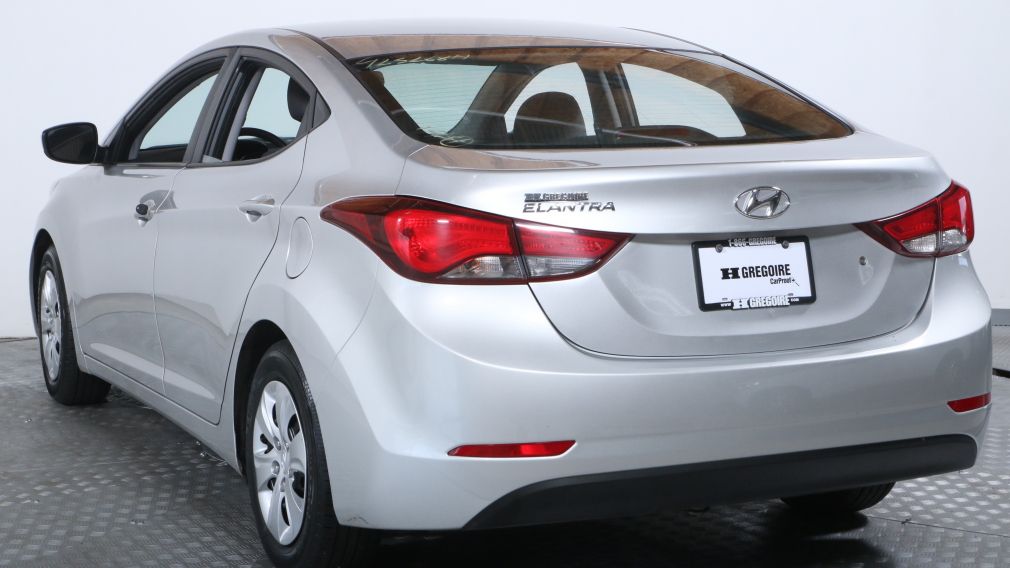 2016 Hyundai Elantra L MANUELLE 4 PORTES BAS KILOMÈTRAGE #5