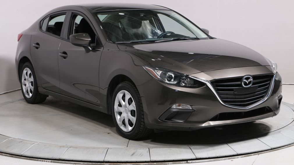 2015 Mazda 3 GX AUTO A/C BLUETOOTH GR ELECT #0