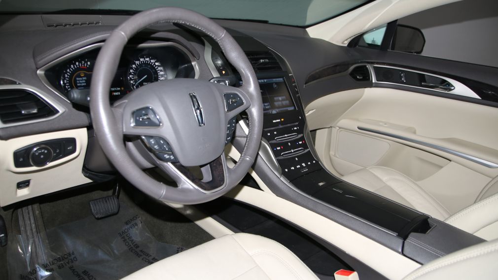 2014 Lincoln MKZ V6 AWD CUIR TOIT MAGS CHROMÉ 19" NAVIGATION PARK A #8