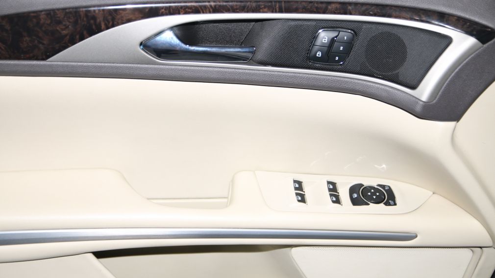 2014 Lincoln MKZ V6 AWD CUIR TOIT MAGS CHROMÉ 19" NAVIGATION PARK A #10