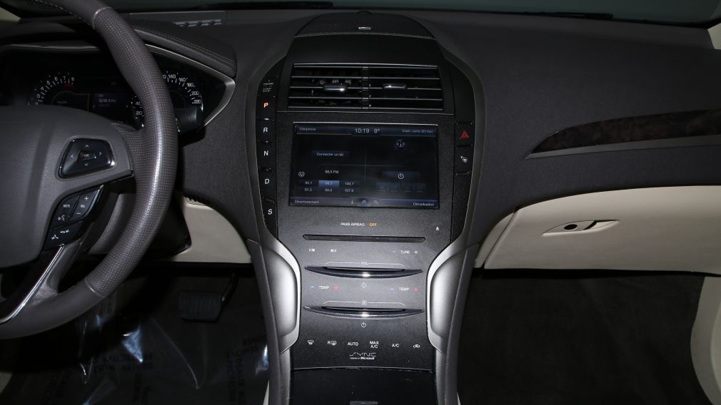 2014 Lincoln MKZ V6 AWD CUIR TOIT MAGS CHROMÉ 19" NAVIGATION PARK A #16