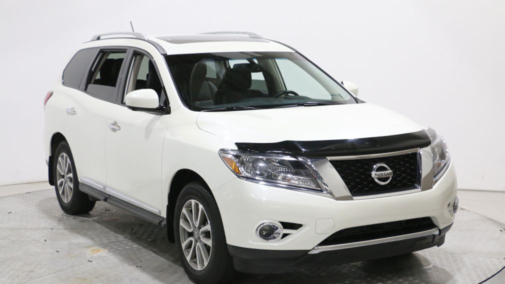 2016 Nissan Pathfinder SL 4WD A/C CAM RECUL NAV CUIR TOIT BLUETOOTH MAGS #0