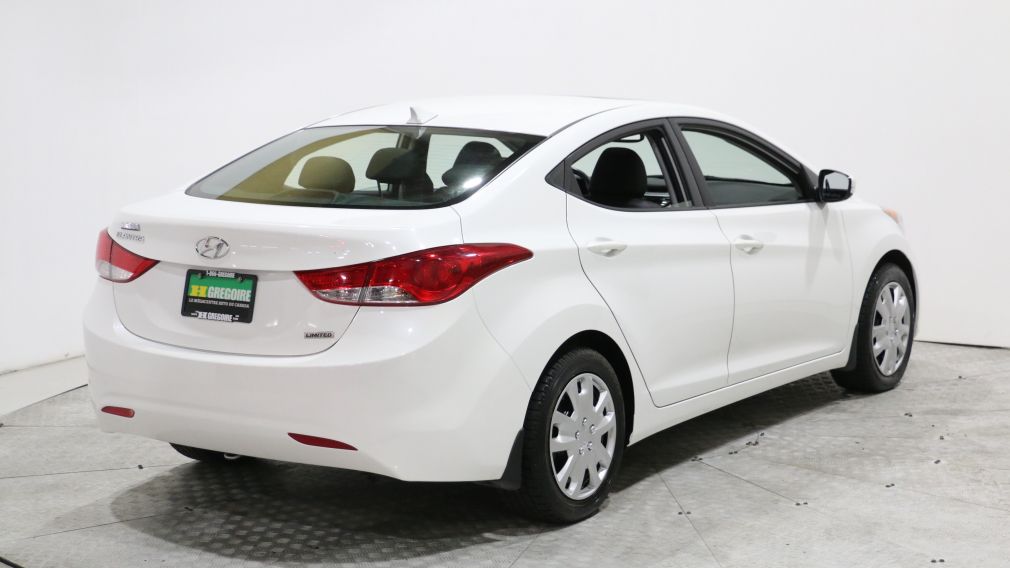 2012 Hyundai Elantra Limited AUTO MAGS TOIT OUVRANT CUIR BLUETOOTH GR E #3