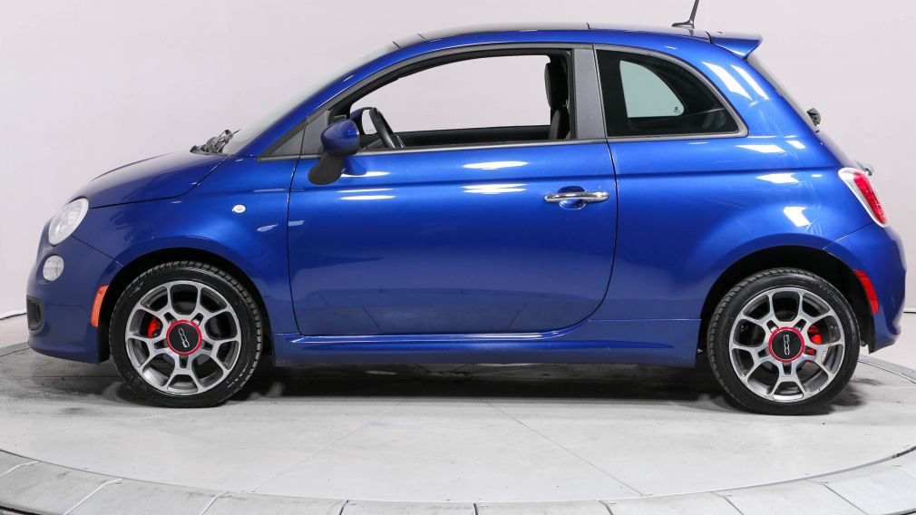 2012 Fiat 500 SPORT AUTO A/C CUIR TOIT BLUETOOTH MAGS #4