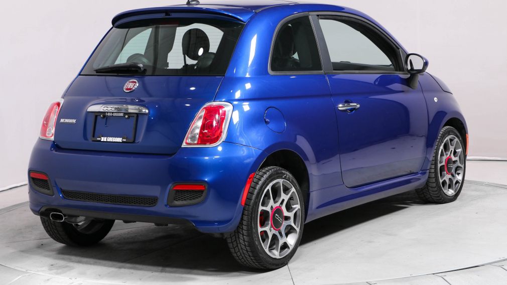 2012 Fiat 500 SPORT AUTO A/C CUIR TOIT BLUETOOTH MAGS #7