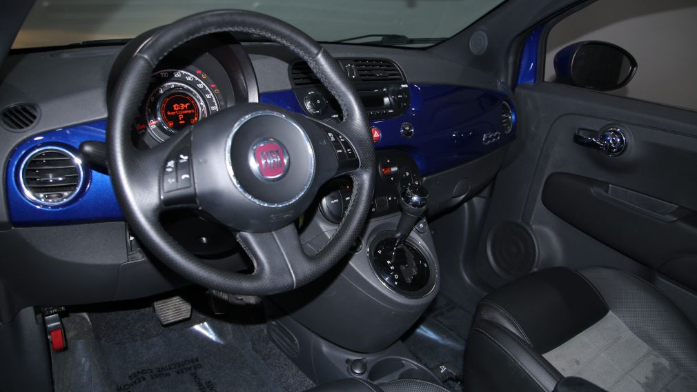 2012 Fiat 500 SPORT AUTO A/C CUIR TOIT BLUETOOTH MAGS #9