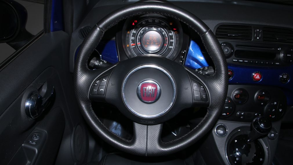 2012 Fiat 500 SPORT AUTO A/C CUIR TOIT BLUETOOTH MAGS #15