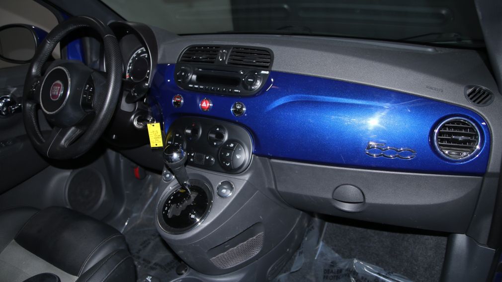 2012 Fiat 500 SPORT AUTO A/C CUIR TOIT BLUETOOTH MAGS #22