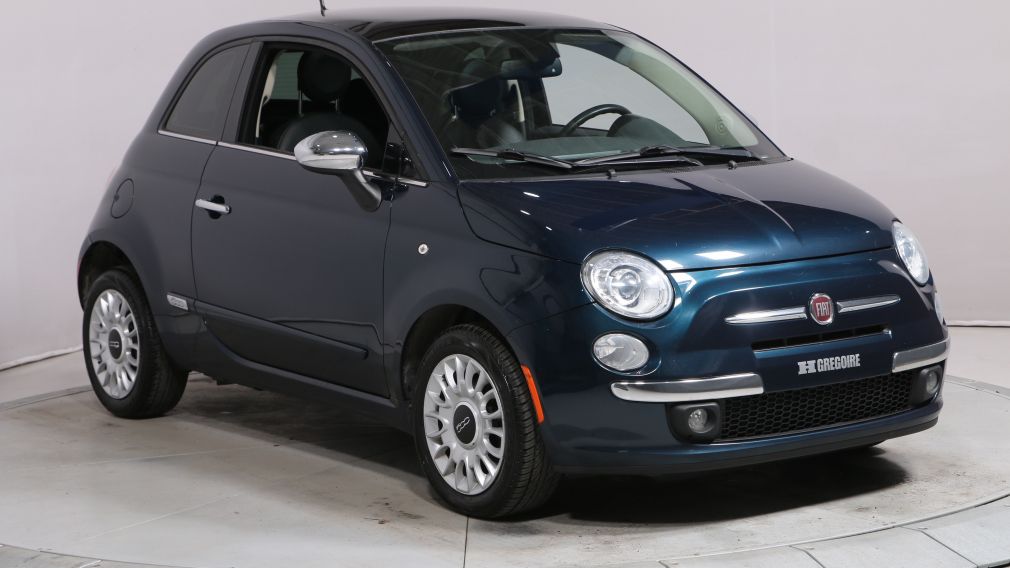 2013 Fiat 500 LOUNGE AUTO A/C CUIR TOIT MAGS #0