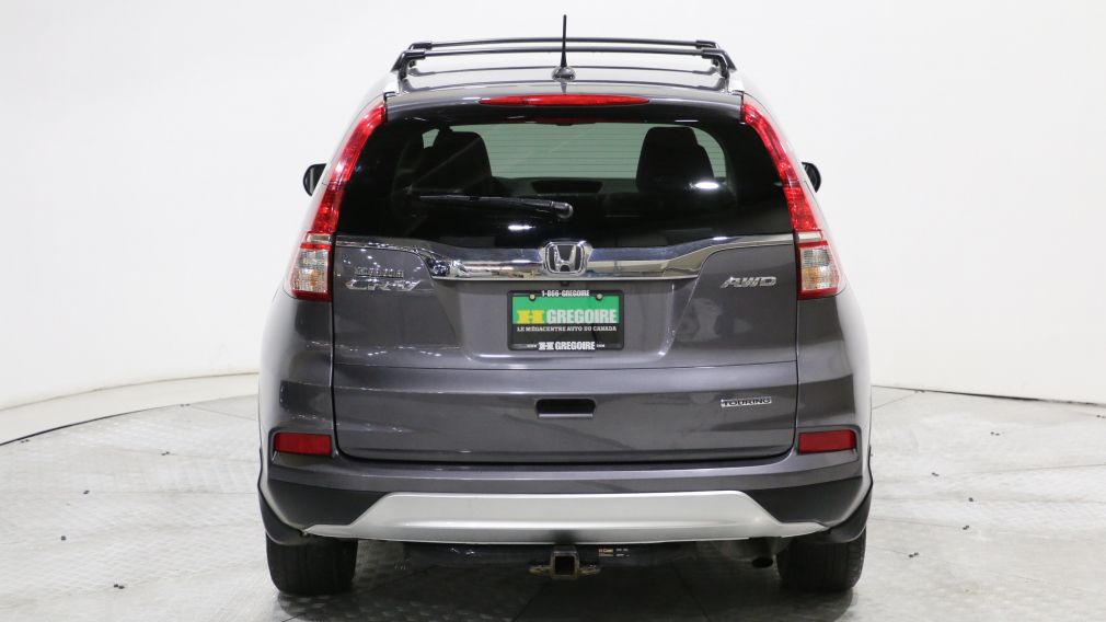 2015 Honda CRV Touring MAGS TOIT OUVRANT SIEGES CHAUFFANTS CUIR L #6