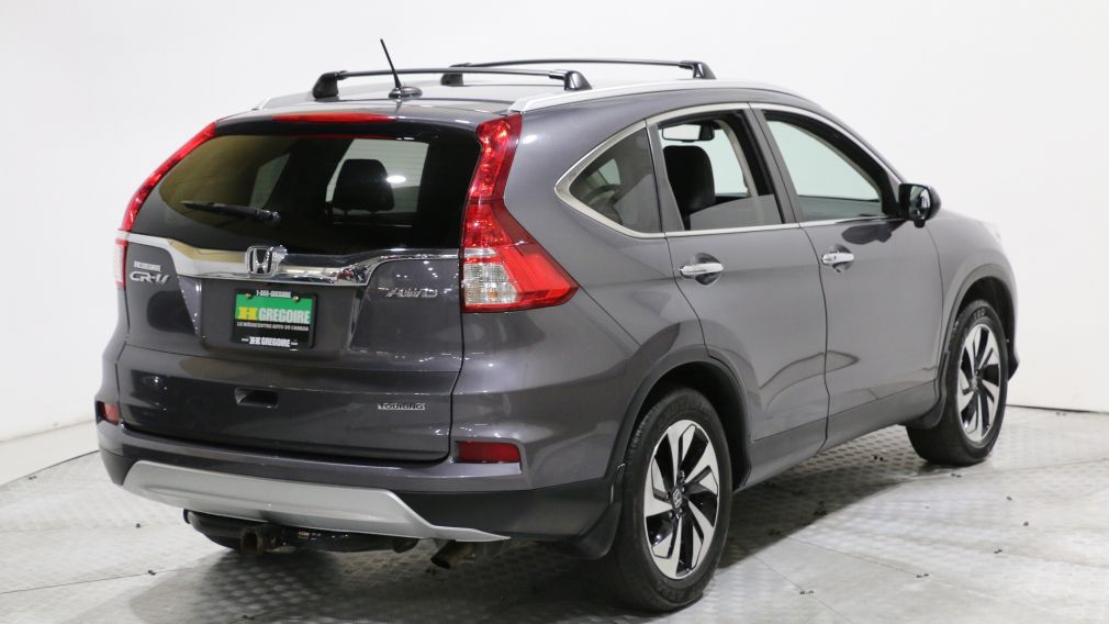 2015 Honda CRV Touring MAGS TOIT OUVRANT SIEGES CHAUFFANTS CUIR L #7