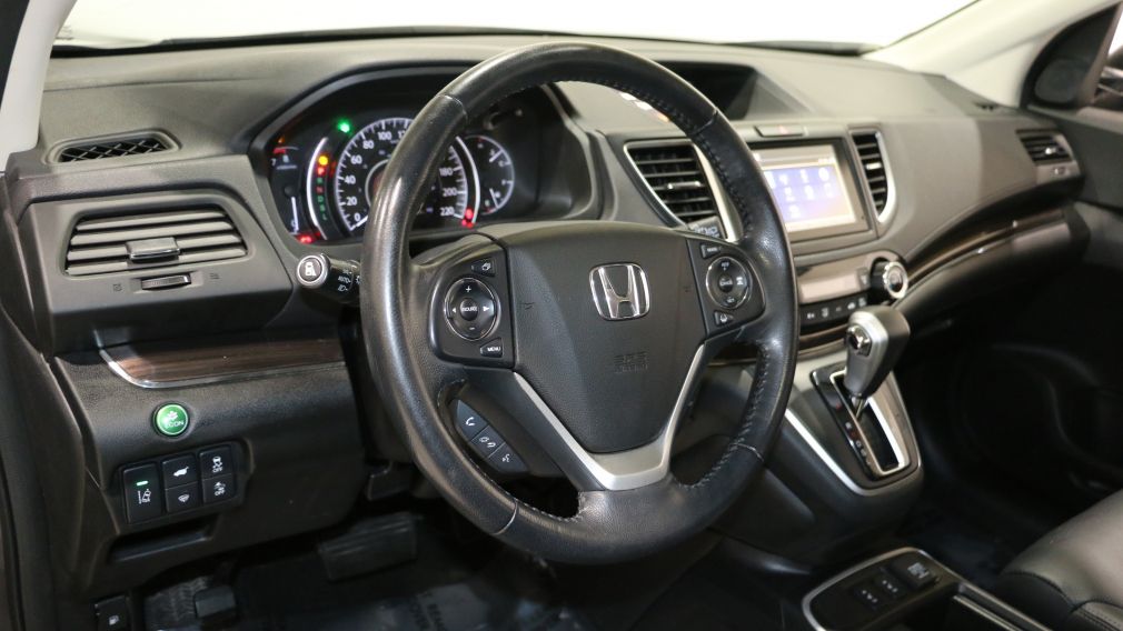 2015 Honda CRV Touring MAGS TOIT OUVRANT SIEGES CHAUFFANTS CUIR L #9