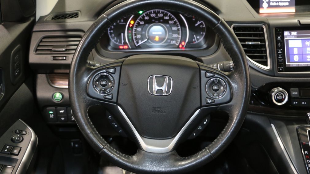 2015 Honda CRV Touring MAGS TOIT OUVRANT SIEGES CHAUFFANTS CUIR L #17